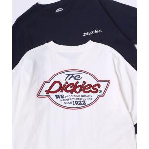 メンズ tシャツ Tシャツ Dickies/ディッキーズ 別注 オーバーサイズ ロゴ バックプリント ワンポイント刺繍 半袖Tシャツ/レディース メン｜zozo