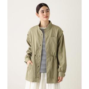 アウター 2WAYショートワークジャケット レディース