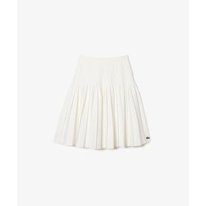LACOSTE レディーススカート ホワイト 36 楽天市場】【SALE／50%OFF】配色ステッチプリーツテニススカート