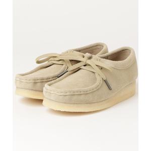 シューズ モカシン デッキシューズ レディース CLARKS/クラークス　Wallabee  maple ワラビー　レディース　SUEDE