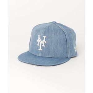 帽子 キャップ キッズ NEW ERA/ニューエラ キッズ キャップ Youth 9FIFTY Denim ニューヨーク・メッツ Subway Ser