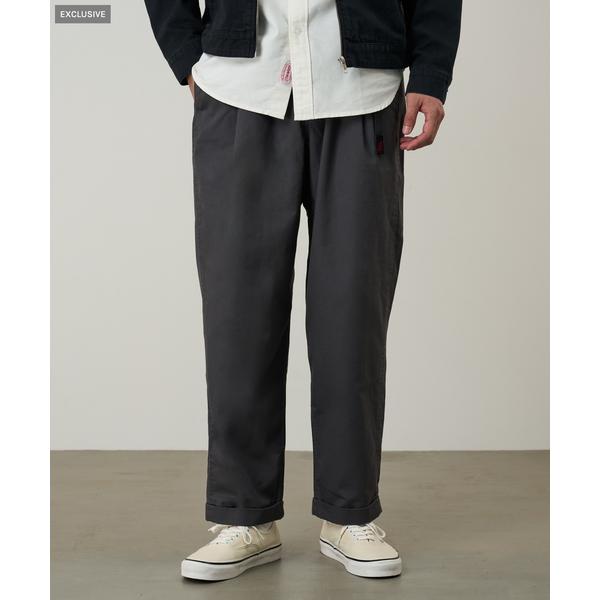 パンツ 「Exclusive」TC/TWILL TUCK TAPERD PANT｜TCツイルタックテ...