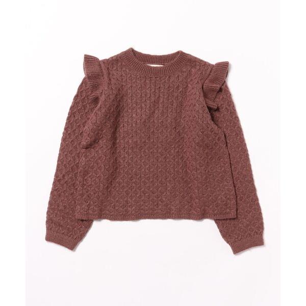 ベビー キッズ 「Rylee＋Cru」LA REINA SWEATER || PLUM