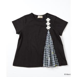 tシャツ Tシャツ キッズ miffy/ミッフィーコラボ 切替え半袖Tシャツ(80〜90cm)｜zozo