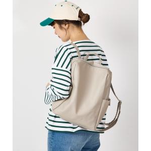 デイバック リュック polka polka / ポルカポルカ 収納上手になれる フェイクレザー リュック 621 995123 SDI レディース