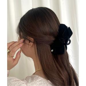 ヘアクリップ レディース ベロアリボンバンスクリップ｜ZOZOTOWN Yahoo!店