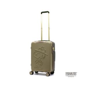 スヌーピーハピタス バイカラースーツケース32L (ジッパースーツケース