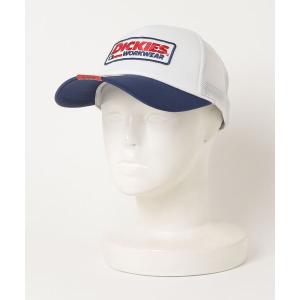 帽子 キャップ メンズ 「DICKIES/ディッキーズ」DK EX URETHANEWAPPEN MESHCAP ワッペンメッシュキャップ｜zozo