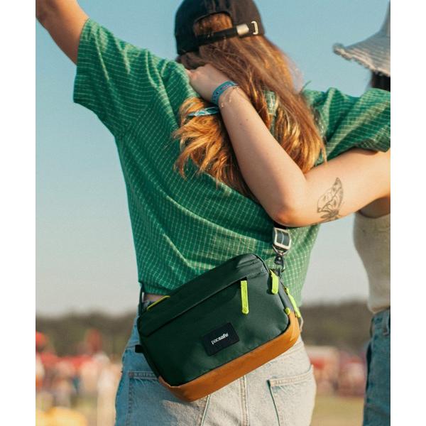 ショルダーバッグ pacsafe/パックセーフ GO crossbody/クロスボディ メンズ レデ...