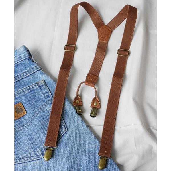 サスペンダー トラッド デザイン サスペンダー メンズ レディース