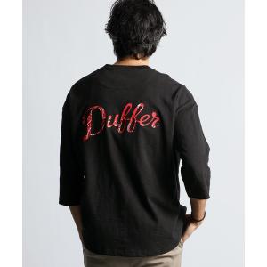 tシャツ Tシャツ ELEPHANT BRAND×DUFFER 3QUATER HENLEY TEE：エレファントブランド別注 7分袖 ヘンリーTシャ｜zozo