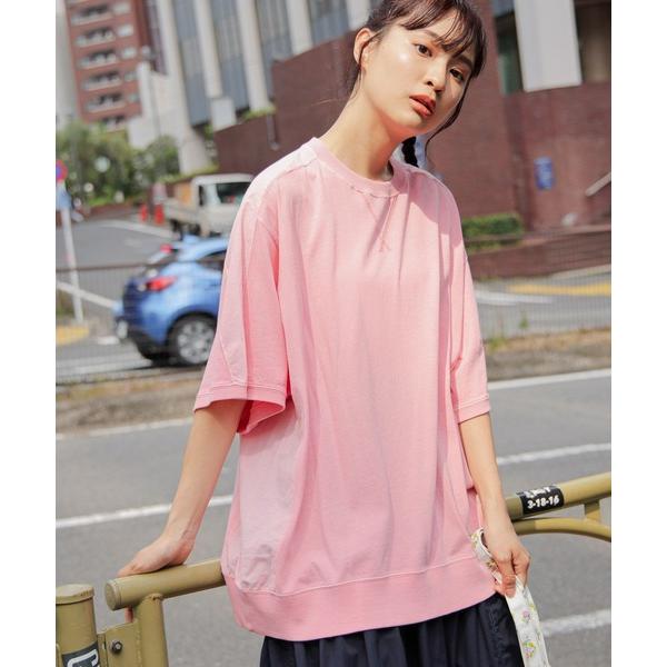 「niko and...」 半袖Tシャツ LARGE ピンク レディース