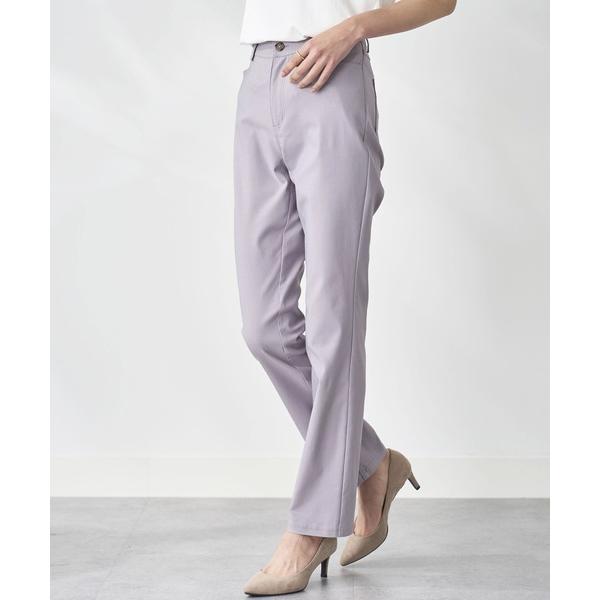 パンツ 抗菌防臭冷感ストレッチ美脚パンツ股下６８ｃｍ レディース