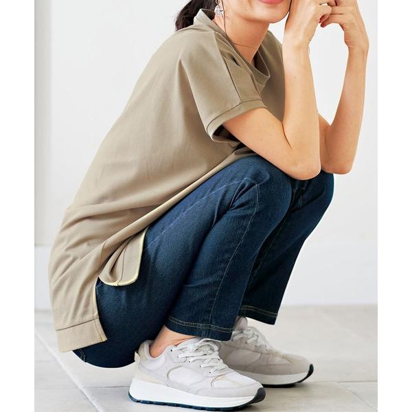 パンツ 軽やか！ゆるっとスリムパンツ レディース