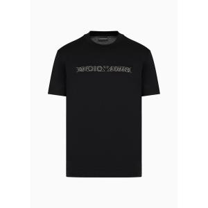 tシャツ Tシャツ メンズ 「エンポリオ アルマーニ」 ラマダン カプセルコレクション ASV Tシャツ リヨセル混紡ジャージー ロゴプリントの商品画像