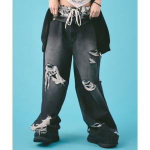 GALFY（ガルフィー） ジーンズ 「GALFY/ガルフィー」ピカピカ骨骨