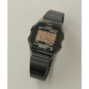 「TIMEX」 デジタル腕時計 FREE ブラック MEN