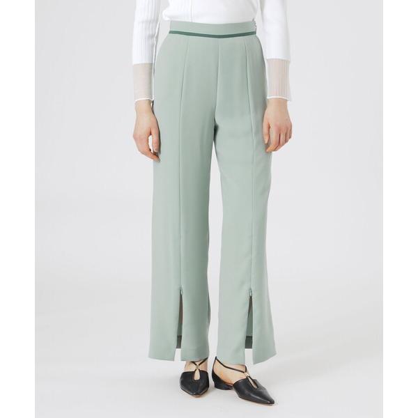 スラックス パンツ 「ドラマ着用商品」スリットスリムパンツ レディース