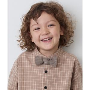 蝶ネクタイ コーデュロイ蝶ネクタイ（ボタン取り外しシャツ対応） キッズ 子供服 男の子｜ZOZOTOWN Yahoo!店