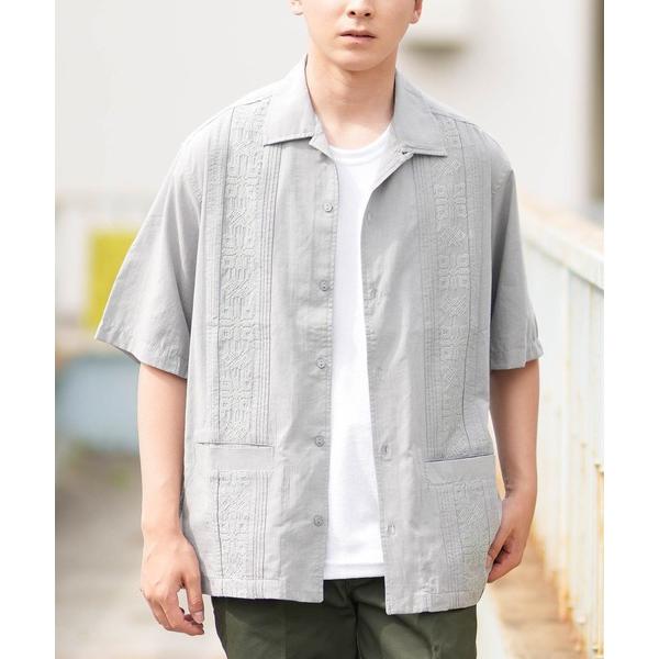 シャツ 「ムラサキスポーツ限定」DEAR LAUREL/ディアローレル キューバシャツ/半袖シャツ ...