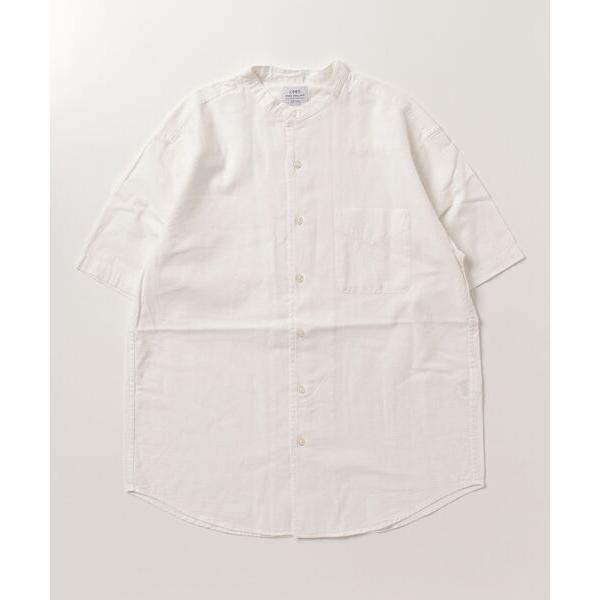 「coen」 半袖シャツ L オフホワイト メンズ