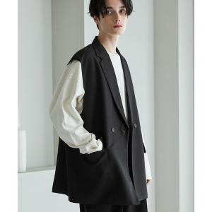 「MONO-MART」 ジレ L ブラック MEN｜zozo