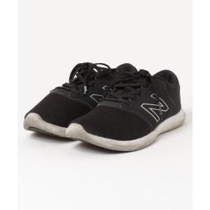 「New Balance」 シューズ 23.5cm ブラック WOMEN