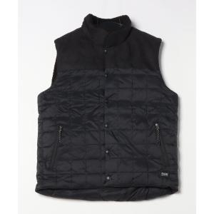 ダウンベスト ダウン メンズ 「TAION」タイオン REVERSIBLE MOUNTAIN VEST TAION-R002PNLMB（セール品）｜zozo