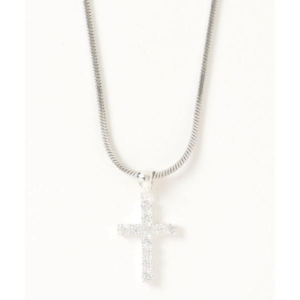 ネックレス 「SBLT」ユニセックス 925シルバートップ クロスデザイン ネックレス レディース ...