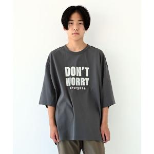 tシャツ Tシャツ レディース FOV/フォブ DON’T WORRY 6分袖 Tシャツ｜zozo