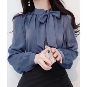 NEWYORKER（ニューヨーカー） ブラウス シャツ ライトデシン 長袖