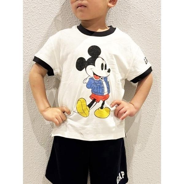tシャツ babyGap ディズニー ミッキーマウス グラフィックTシャツ キッズ 子供服 男の子 ...