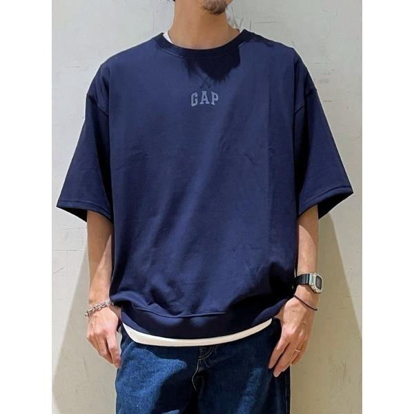 メンズ tシャツ Tシャツ ミニ GAPアーチロゴTシャツ 半袖(ユニセックス)