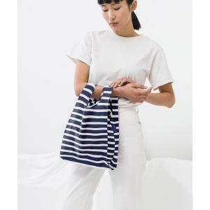 レディース エコバッグ バッグ BABY BAGGU 528.ネイビーストライプ｜zozo