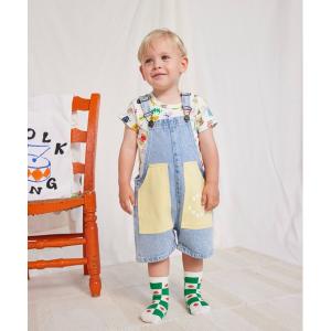 サロペット オーバーオール キッズ Baby Bobo Choses Circle short dungaree｜zozo