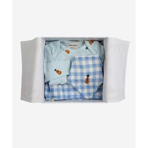 出産祝い Baby Acoustic Guitar overall and Vichy accesorios set