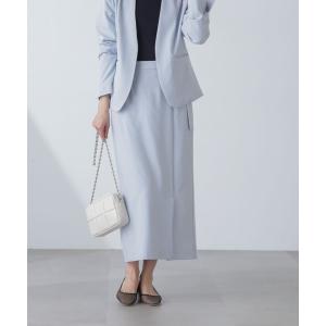 スカート 多機能素材サイドベルトストラップ風スカ...の商品画像