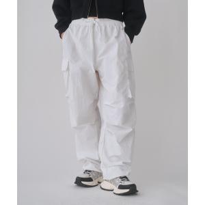 パンツ カーゴパンツ メンズ Nylon cargo para suit pants