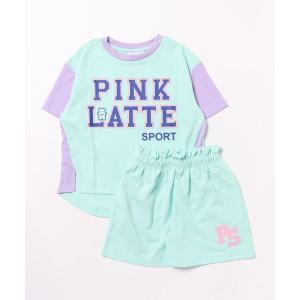 ジャージ キッズ PINK-latte SPORTS/ピンクラテ　セットアップスーツ｜ZOZOTOWN Yahoo!店