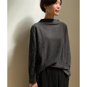 「Plantation」 長袖カットソー M size ダークグレー WOMEN