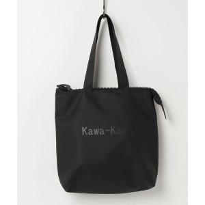 「Kawa-Kawa」 トートバッグ - ブラック WOMEN