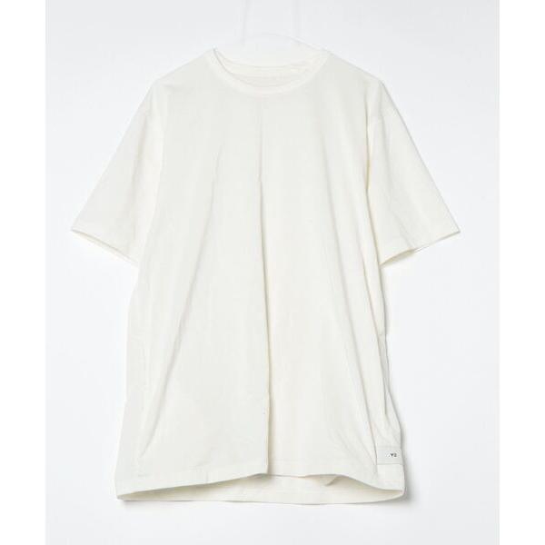 「Y-3」 半袖Tシャツ MEDIUM オフホワイト メンズ