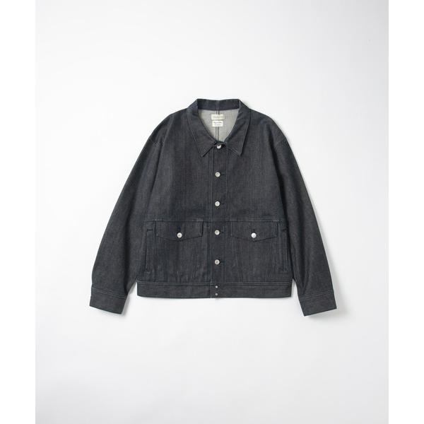 デニムジャケット gジャン 「FACTOTUM」オーガニックデニムリジットワイドジャケット メンズ ...