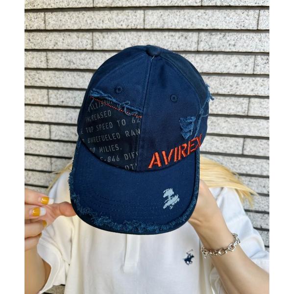 キャップ 帽子 AVIREX / AXダメージキャップ / 80315600 レディース メンズ