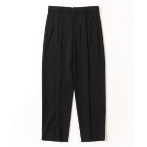 パンツ スラックス メンズ ATON (エイトン)HIGH TWIST WOOL | WIDE PANTS｜zozo