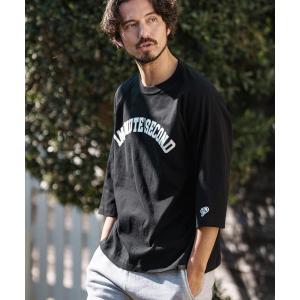 tシャツ mlt4644- loose fit college logo cut ＆ sewn カットソー メンズ レディース