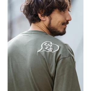 tシャツ Tシャツ メンズ mt8904- back shoulder printed over size cut＆sewn Tシャツ