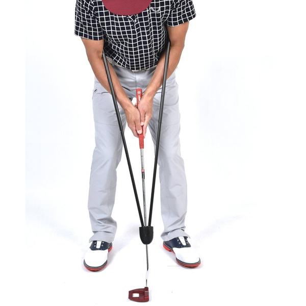 ゴルフ メンズ パッティング姿勢矯正ゴルフパタースイングトレーナー