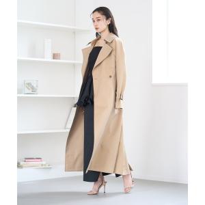 トレンチコート コート ドレストレンチコート レディース