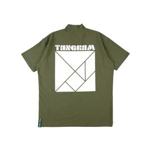 tシャツ Tシャツ メンズ PUZZLE LOGO MOCK NECK